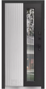 Скандия для улицы со стеклом